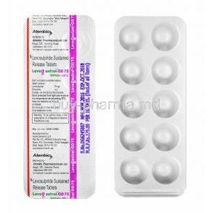 Levogastrol, Levosulpiride 75mg tablets