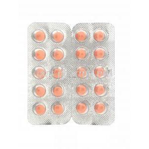 Yemetil, Chlorpromazine tablets I.P. 25 mg 5 x 20 tabs, blister pack