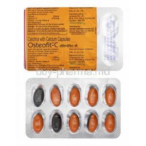 Osteofit-C, Calcium Carbonate and Calcitriol capsules