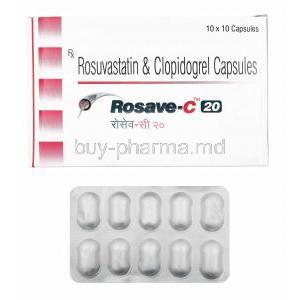 Rosave-C, Rosuvastatin/ Clopidogrel