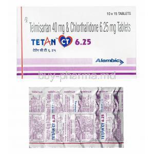 Tetan CT, Telmisartan/ Chlorthalidone