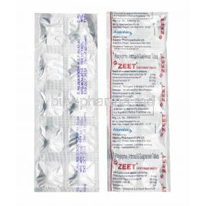 Zeet Expectorent, Phenylephrine Hydrochloride, Ambroxol Hydrochloride and Guaiphenesin tablets