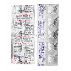 Tellzy-AH, Telmisartan, Amlodipine and Hydrochlorothiazide tablets