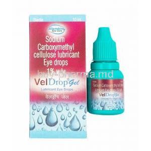 Veldrop Gel Eye Drops, Carboxymethylcellulose 1%