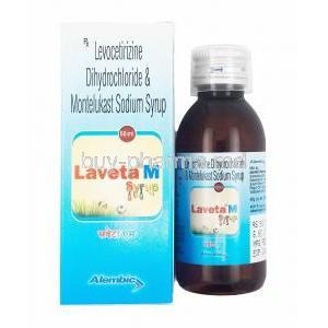 Laveta M Syrup, Levocetirizine/ Montelukast