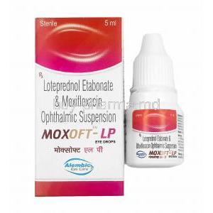 Moxoft-LP Eye Drop, Loteprednol/ Moxifloxacin