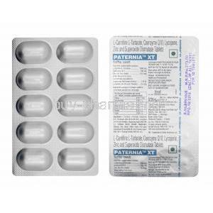 Paternia XT tablets