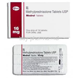 Medrol, Methylprednisolone 4 mg Tablet (Pharmacia Italia)