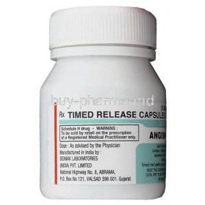 Nitroglycerine, Angispan-TR,  Glyceryl Trinitrate Manufacturer Information