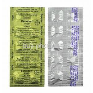 Benadon, Pyridoxine tablets