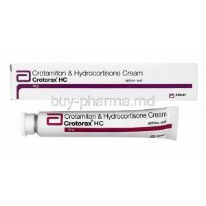 Crotorax HC Cream, Crotamiton/ Hydrocortisone