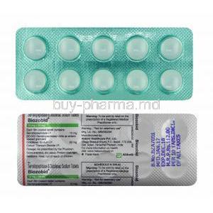 Biozobid, Diclofenac and Serratiopeptidase tablets