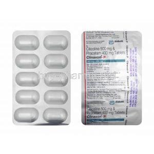 Clinaxon-P, Citicoline and Piracetam tablets