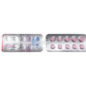 Levipride, Levosulpiride 25mg tablets, blister pack