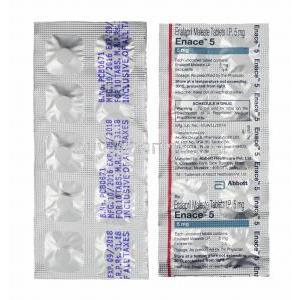 Enace, Enalapril 5mg tablets