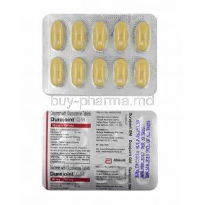 Durajoint GM, Diacerein and Glucosamine tablets