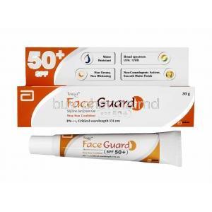 Face Guard Silicone Sunscreen Gel SPF 50 30g