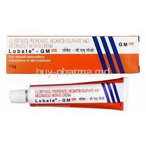 Lobate-GM Neo Cream, Clobetasol/ Miconazole/ Neomycin