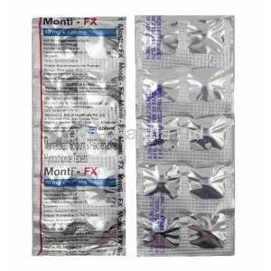 Monti FX, Montelukast and Fexofenadine tablets