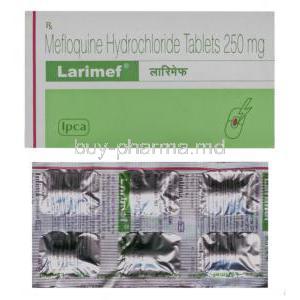 Larimef, Generic  Lariam, Mefloquine  250 Mg Tablet (Ipca)