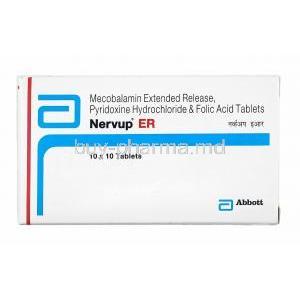 Nervup, Methylcobalamin/ Pyridoxine Hydrochloride/ Folic Acid