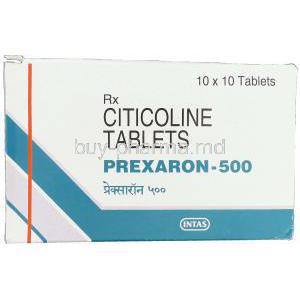 Prexaron,  Generic  Stricit,   Citicoline Box