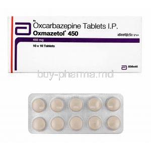 Oxmazetol, 450mg box and tablets