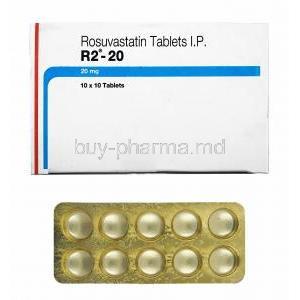 R2, Rosuvastatin