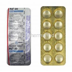 R2, Rosuvastatin 20mg tablets