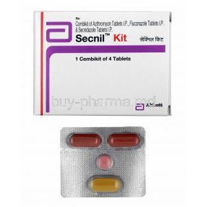 Secnil Kit, Fluconazole/ Azithromycin/ Secnidazole