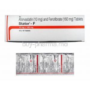 Stator-F, Atorvastatin/ Fenofibrate