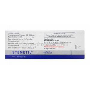 Stemetil Injection, Prochlorperazine manufacturer