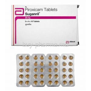 Suganril, Piroxicam