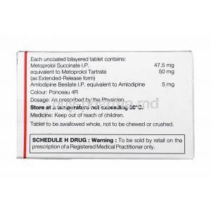 Supermet-AM, Amlodipine and Metoprolol Succinate manufacturer