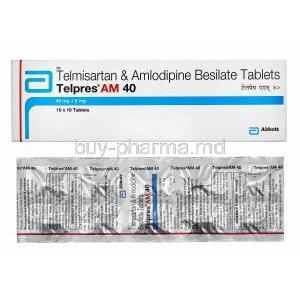 Telpres AM, Telmisartan/ Amlodipine