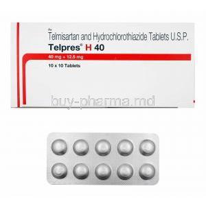 Telpres H, Telmisartan/ Hydrochlorothiazide