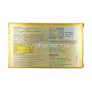 Macvestin, Univestin 250mg manufacturer