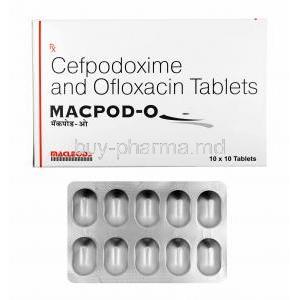 Macpod O, Cefpodoxime/ Ofloxacin