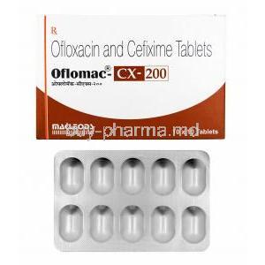 Oflomac CX, Cefixime/ Ofloxacin