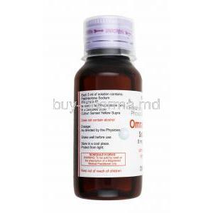 Omnacortil Oral Solution, Prednisolone composition