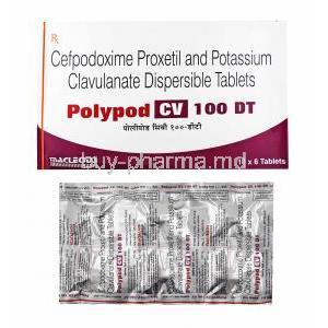 Polypod CV, Cefpodoxime/ Clavulanic Acid