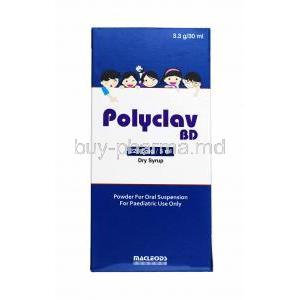 Polyclav BD Dry Syrup, Amoxicillin/ Clavulanic Acid
