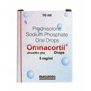 Omnacortil Drop, Prednisolone box