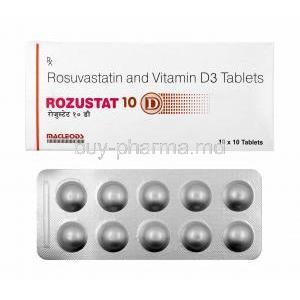 Rozustat D, Rosuvastatin/ Vitamin D3