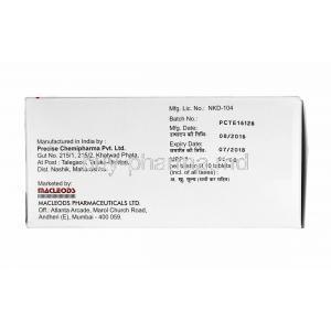 Tenlimac, Teneligliptin manufacturer
