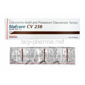 Stafcure CV, Cefuroxime/ Clavulanic Acid