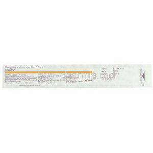 Clivarine, Generic Clivarin,  Reviparin  Injection Packaging