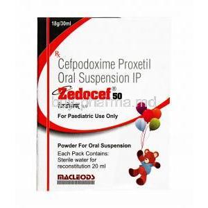 Zedocef Oral Suspension, Cefpodoxime