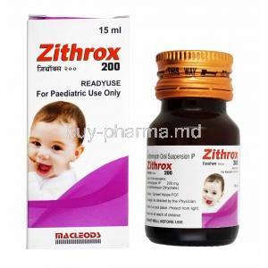 Zithrox Oral Suspension, Azithromycin