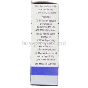 Locula,  Sulphacetamide Sodium 10% 10 Ml Eye Drops Usage Direction